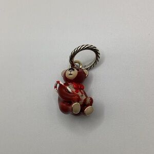 Brighton Silvertone CANDY CANE TEDDY BEAR Necklace Bracelet CHARM
JC3473 
NWOT